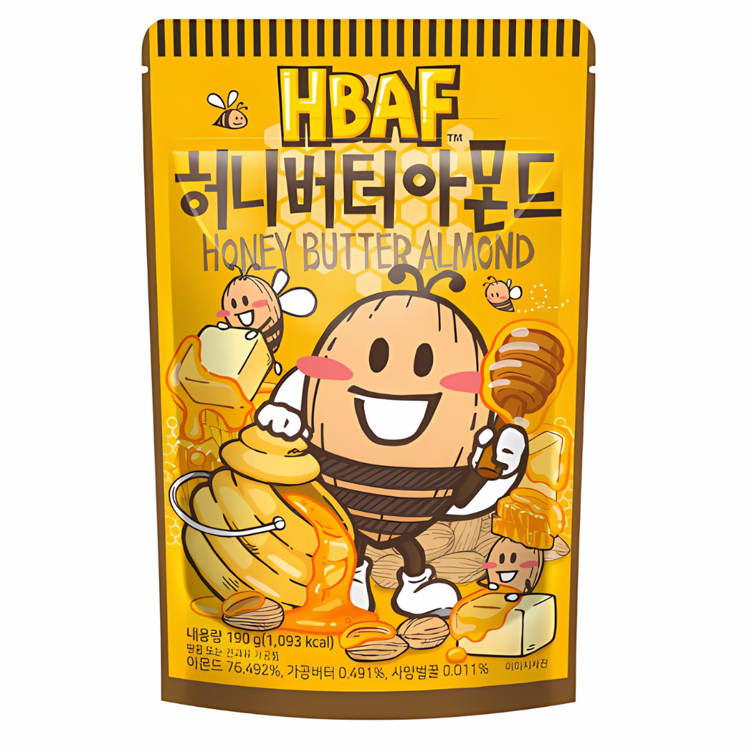 Honey Butter Almond – 3 packs (each 190g)