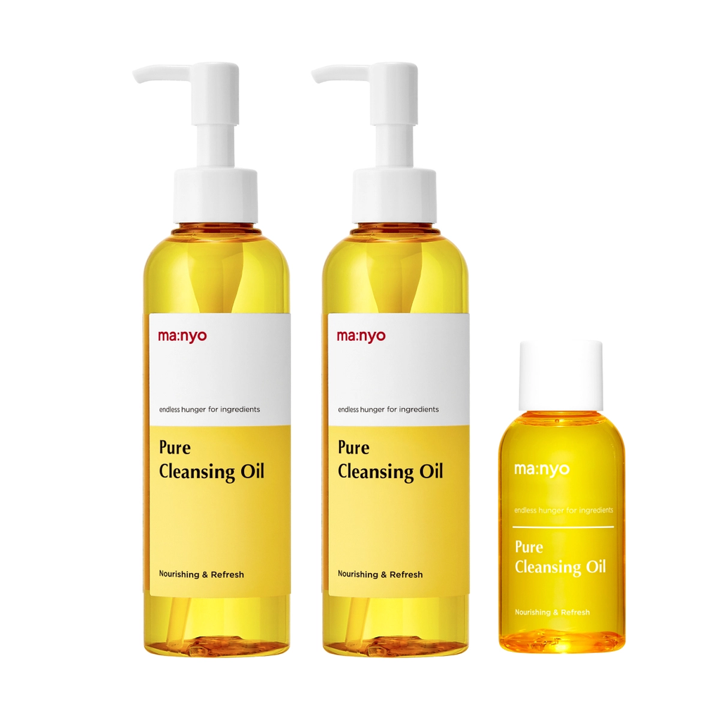 [Manyo] Pure Cleansing Oil 200ml x 2 + 55ml