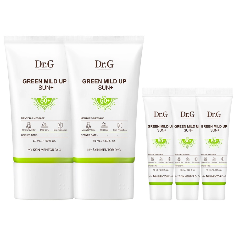 [Dr.G] Green Mild Up Sunscreen 50mlx2ea + 10mlx3ea