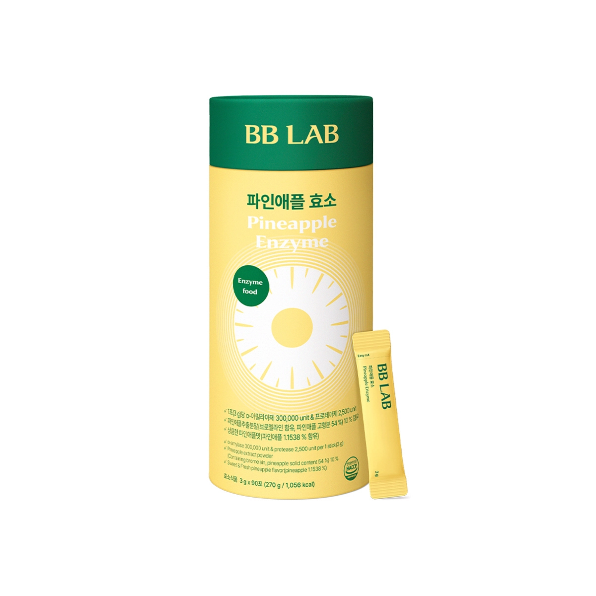 [BB Lab] Pineapple Enzyme 3g x 90ct