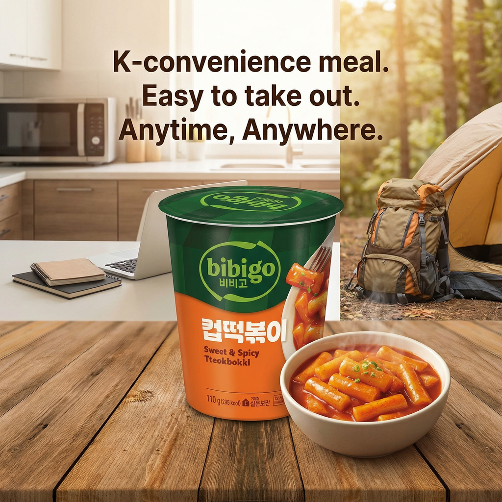 [Bibigo] Instant Tteokbokki (110g), 3-Pack