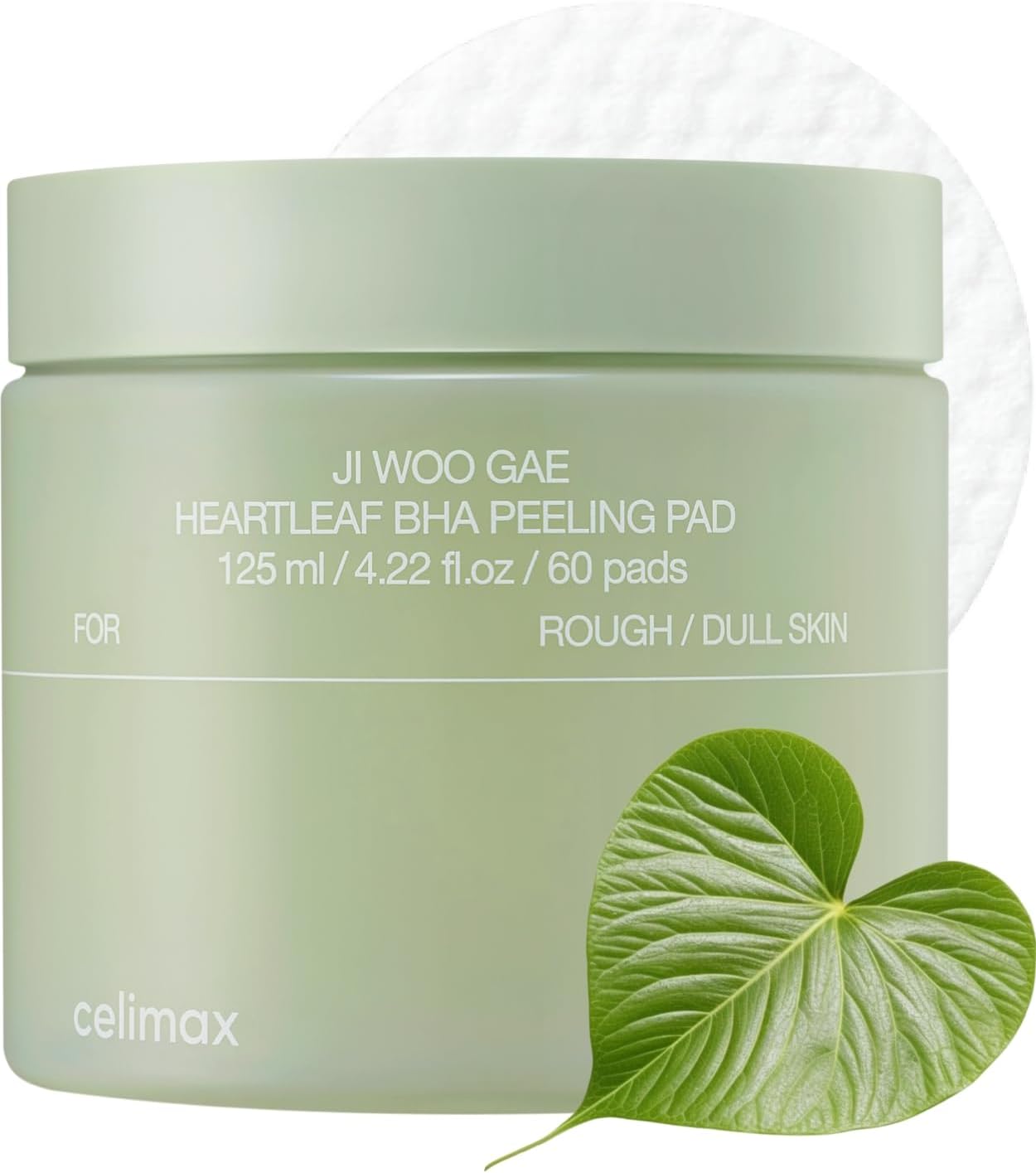 [Celimax] Ji.Woo.Gae Heartleaf BHA Peeling Pad 160pad (80pad x 2)