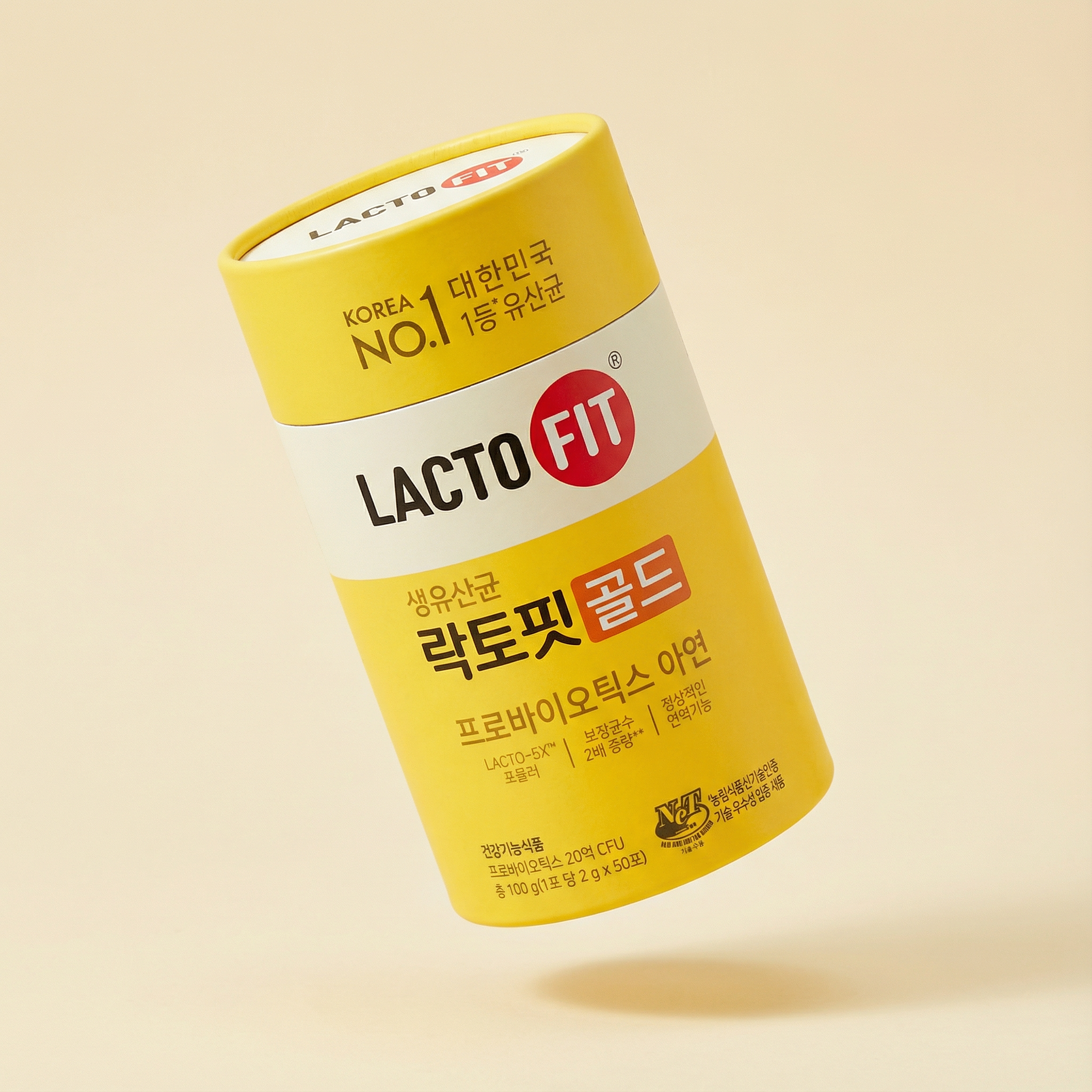 [ChongKunDang] Lacto-Fit Probiotics Gold (100 Sticks)