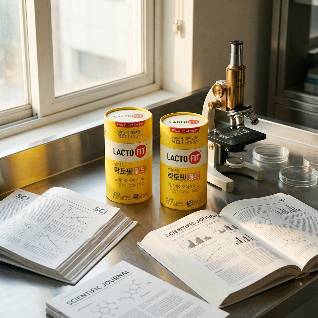 [ChongKunDang] Lacto-Fit Probiotics Gold (100 Sticks)