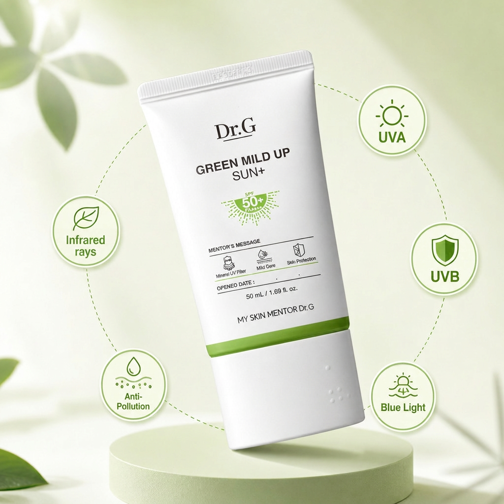 [Dr.G] Green Mild Up Sunscreen 50mlx2ea + 10mlx3ea
