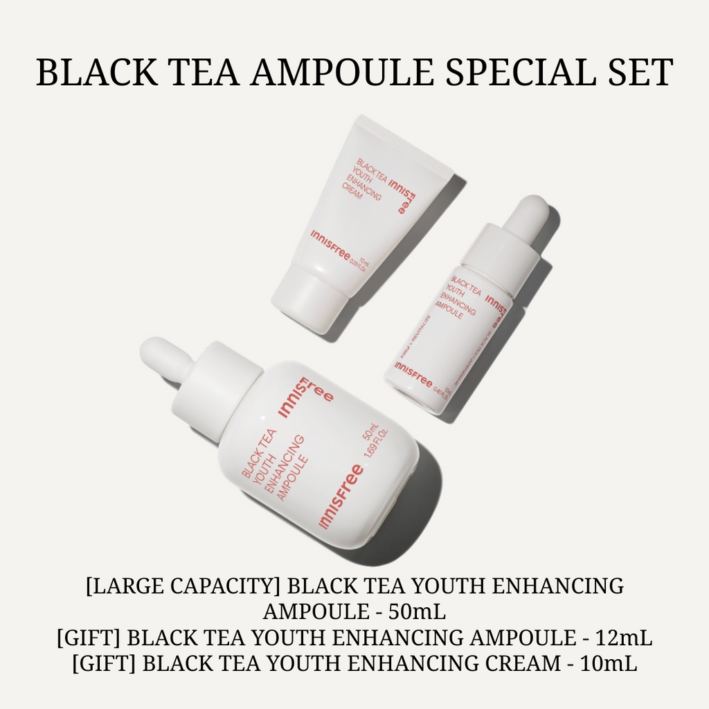 [Innisfree] Blacktea Ampoule Special Set