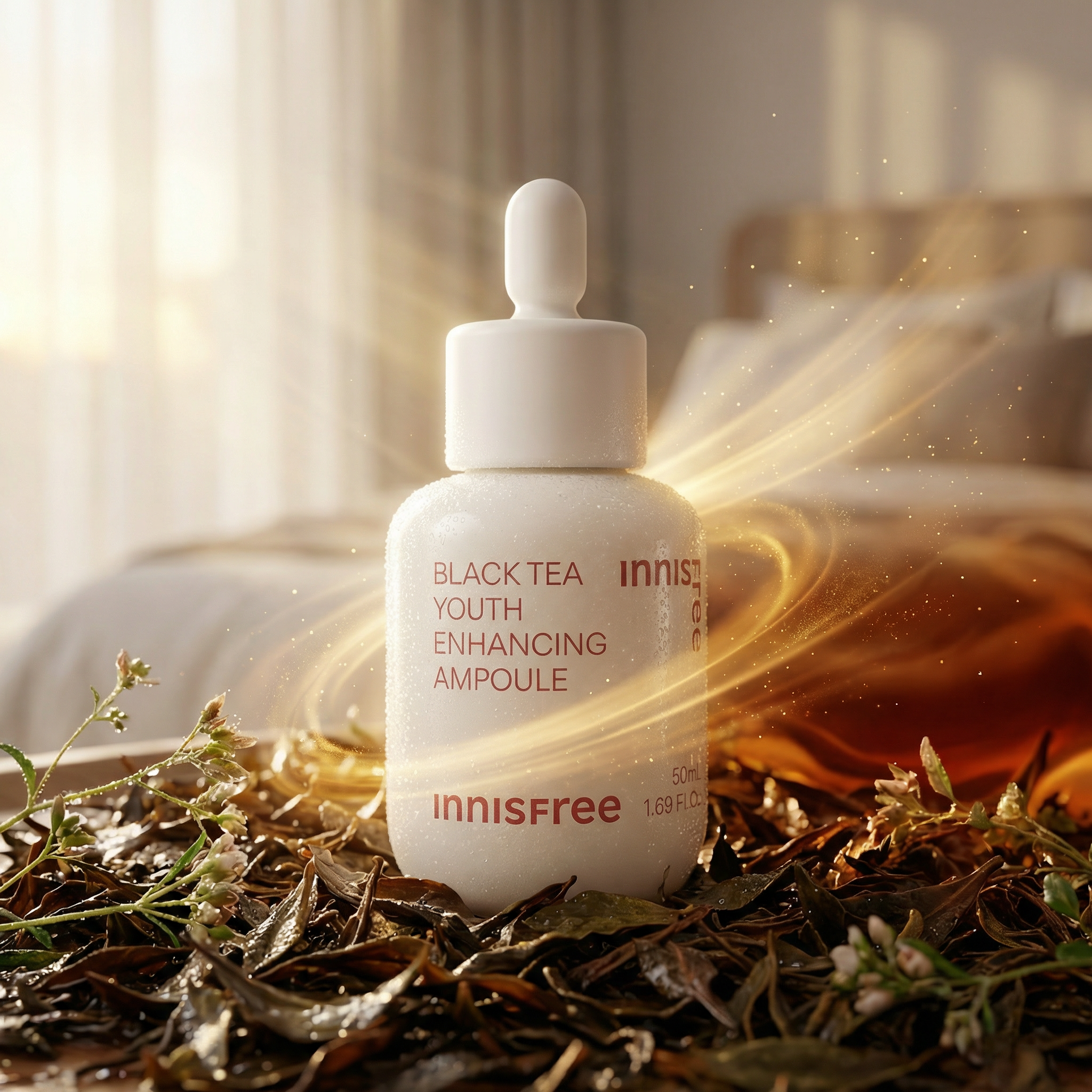 [Innisfree] Blacktea Ampoule Special Set