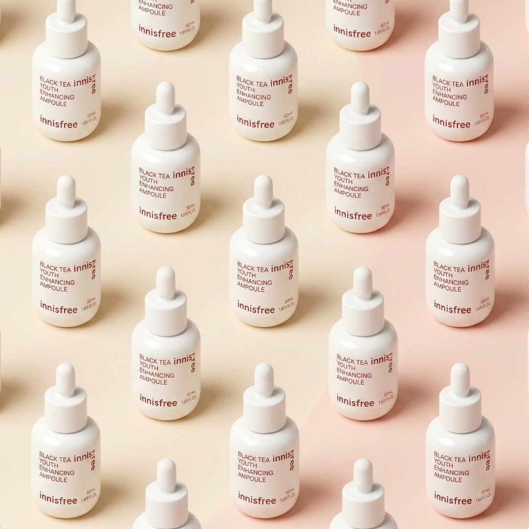 [Innisfree] Blacktea Ampoule Special Set