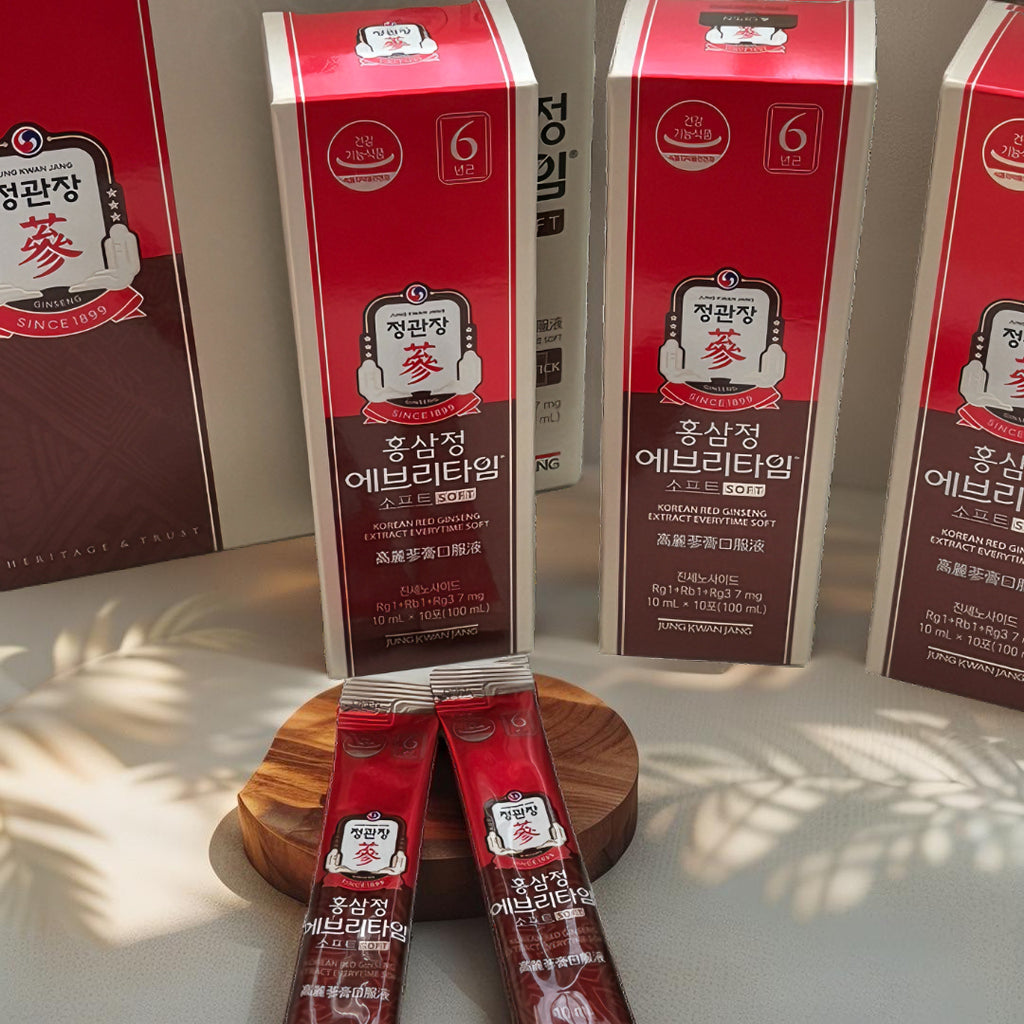 [JungKwanJang] Korean Red Ginseng Everytime Soft 30 sticks (10ml each)