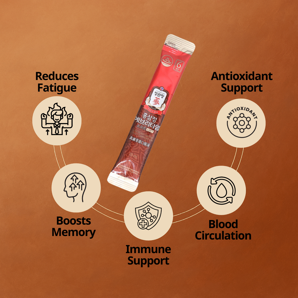 [JungKwanJang] Korean Red Ginseng Everytime Soft 30 sticks (10ml each)