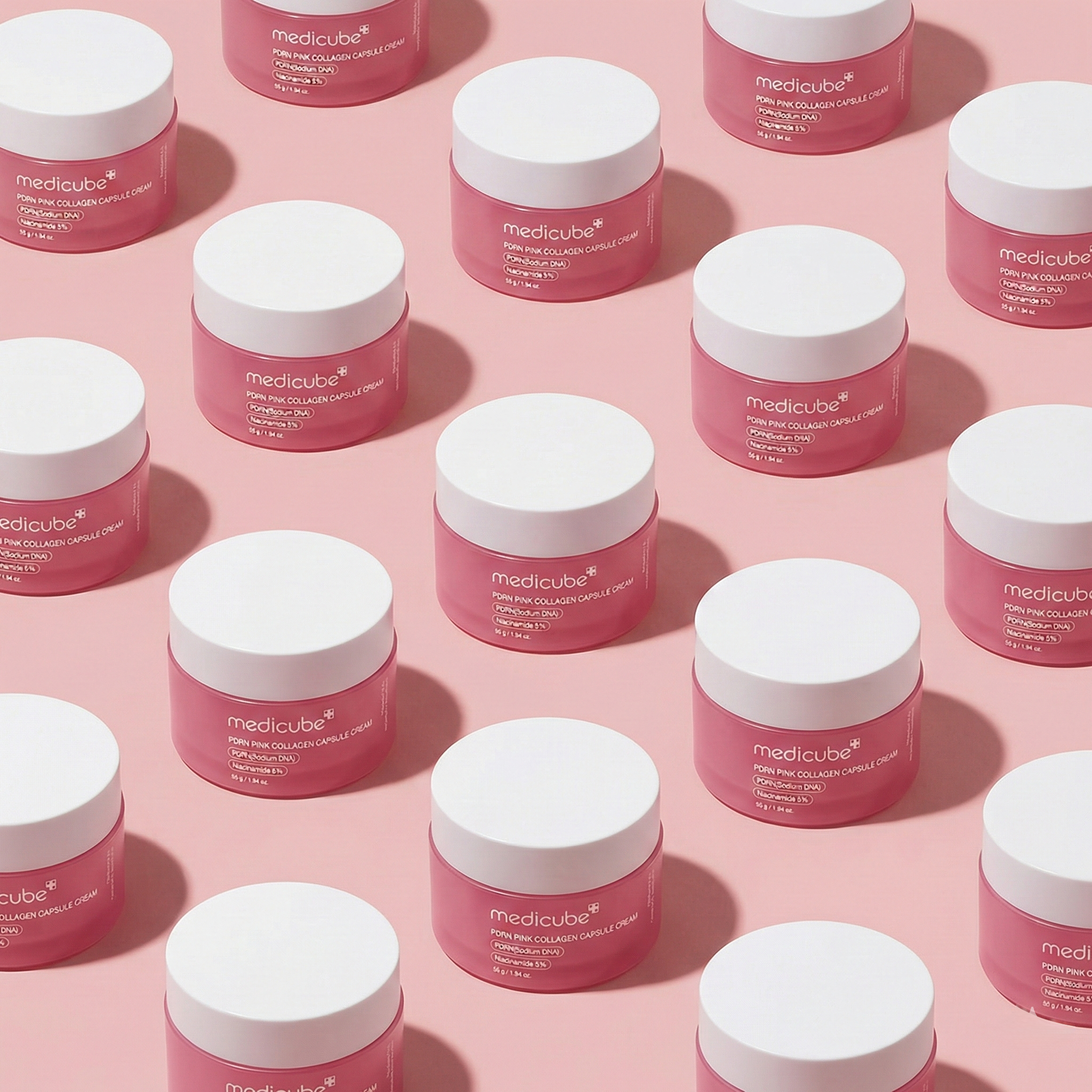 [Medicube] PDRN Pink Collagen Capsule Cream 55ml X 2