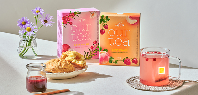 [Our Tea] Strawberry Peach Rooibos TEA-8 Pack