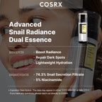 [COSRX] Advanced Snail Radiance Dual Essence 80ml