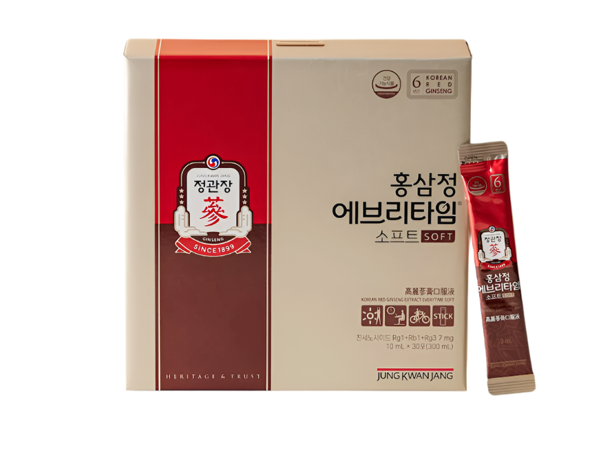[JungKwanJang] Korean Red Ginseng Everytime Soft 30 sticks (10ml each)