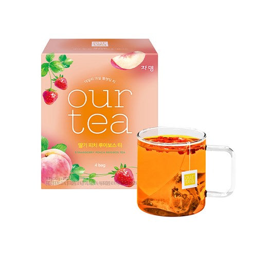 [Our Tea] Strawberry Peach Rooibos TEA-8 Pack