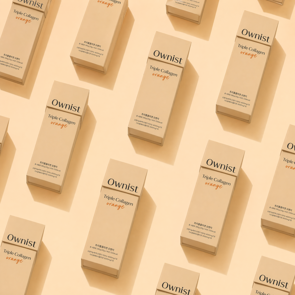 [Ownist] Triple Collagen Orange 2 boxes (20ml x 28 Liquid Sticks)